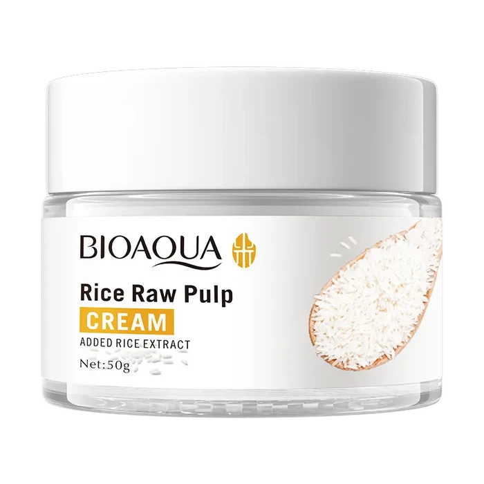 BIOAQUA RICE RAW Pulp Moisturizing Face Cream 50g