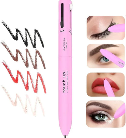 Miss 4in1 Makeup Pen Eyeliner Lip Liner Eyebrow Pencil HighlighterGosh Super Cute Highlighter | Shimmer Highlighter Powder | Face Glow Highlighter Makeup (Copy)