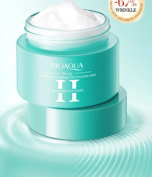 BIOAQUA Hyaluronic Acid Face Cream Whitening Moisturizing Brightening Repairing Anti Wrinkle Facial Cream 60g