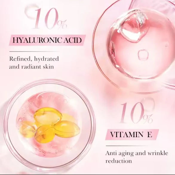 Sadoer Hyaluronic Acid Nicotinamide 4 In 1 Whitening Nourishing Firming Anti Wrinkle Skin Vitamin C, E Face Cream