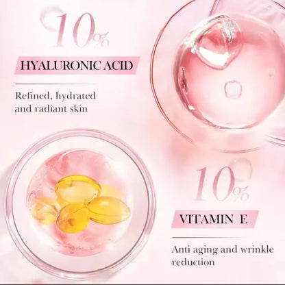 Sadoer Hyaluronic Acid Nicotinamide 4 In 1 Whitening Nourishing Firming Anti Wrinkle Skin Vitamin C, E Face Cream