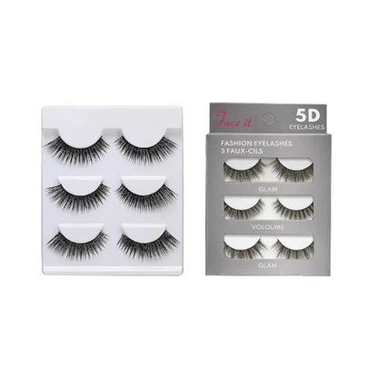 Face It Natural Story 5D Blink Eyelashes 3 Pairs