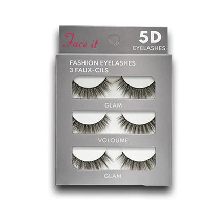 Face It Natural Story 5D Blink Eyelashes 3 Pairs