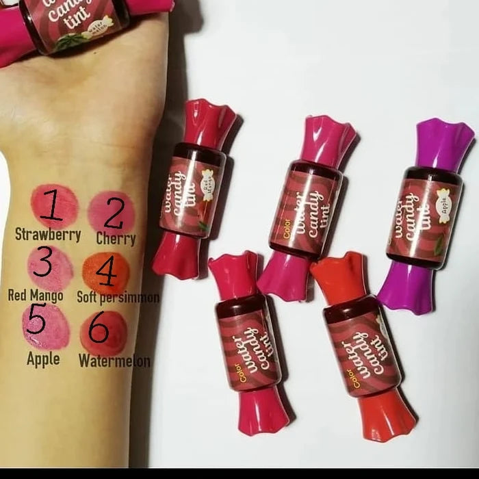 Fruity Water Candy Fruit Flavor Liptint Lip and Cheeks Tint - Candy Tint