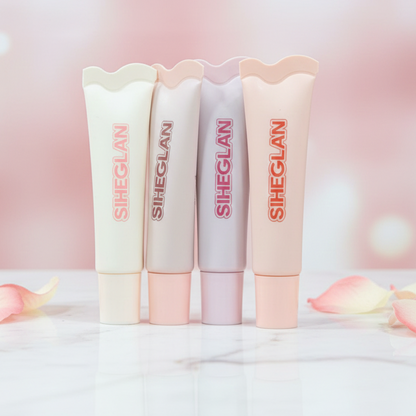 SIHEGLAN 4pcs Melon Pop Lip Gloss Set