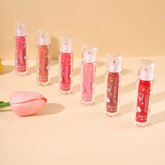 HudaMoji Moisturizing Lip Gloss – Vitamin E Smooth Shine
