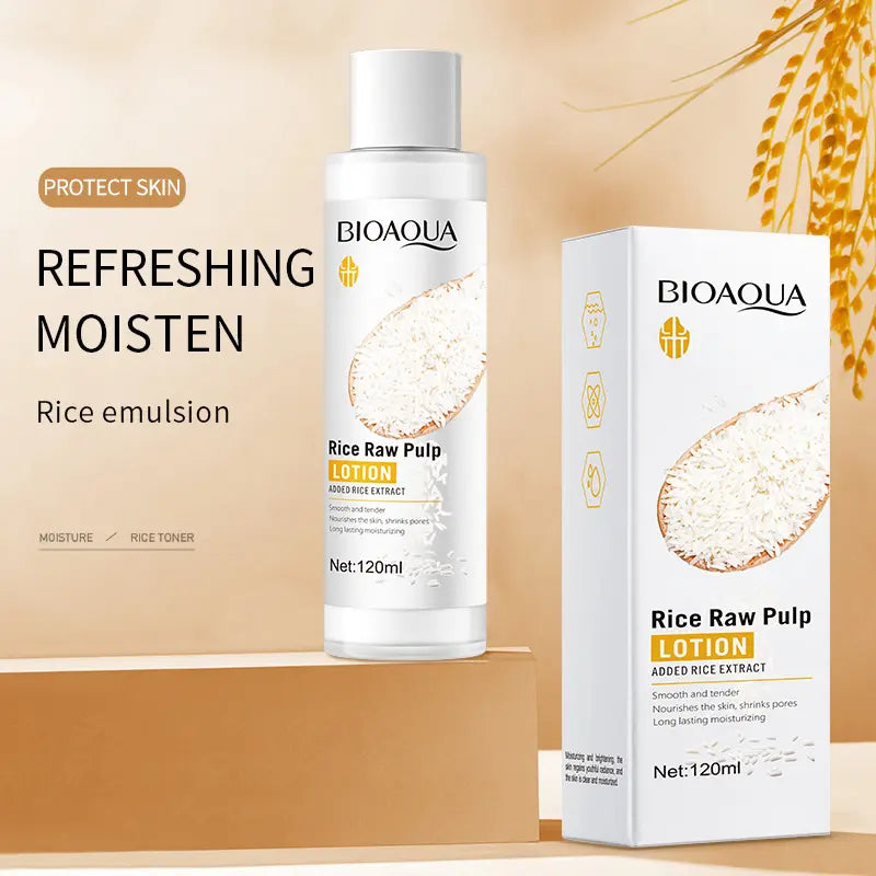 6 Step BIOAQUA Rice Raw Pulp Facial Skin Care Set