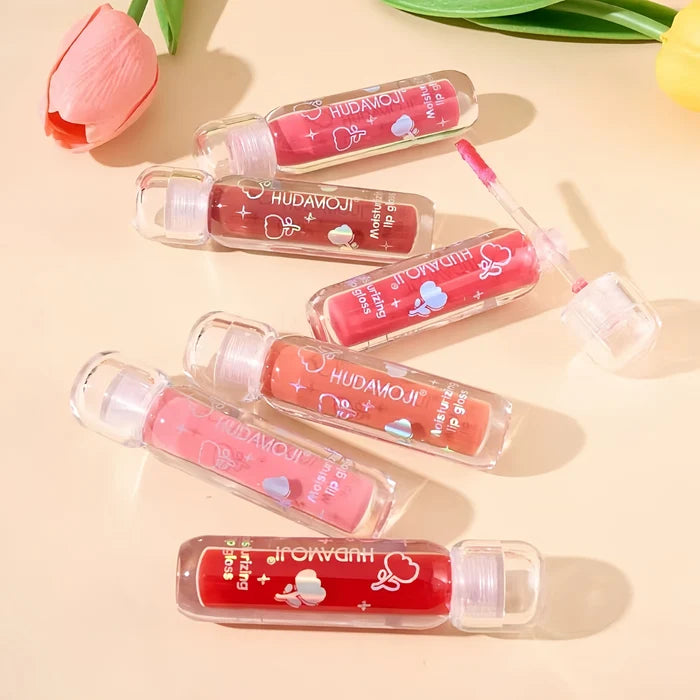 HudaMoji Moisturizing Lip Gloss – Vitamin E Smooth Shine