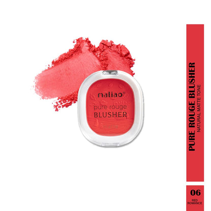 Maliao Pure Rouge Matte Blush - Natural Flush for Radiant Cheeks