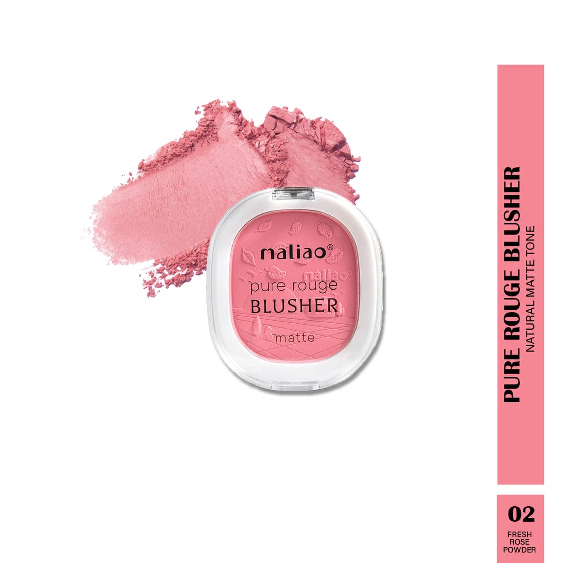 Maliao Pure Rouge Matte Blush - Natural Flush for Radiant Cheeks