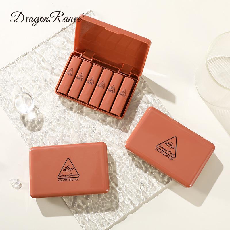 Dragon Ranee Set Of 6 Velvet Long Lasting Waterproof Lipstick