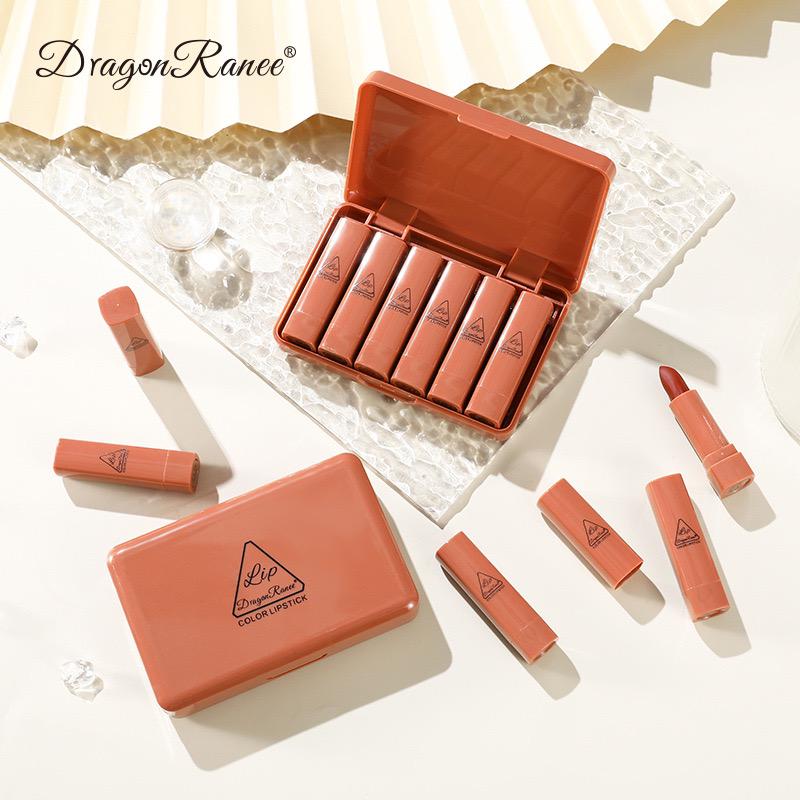 Dragon Ranee Set Of 6 Velvet Long Lasting Waterproof Lipstick