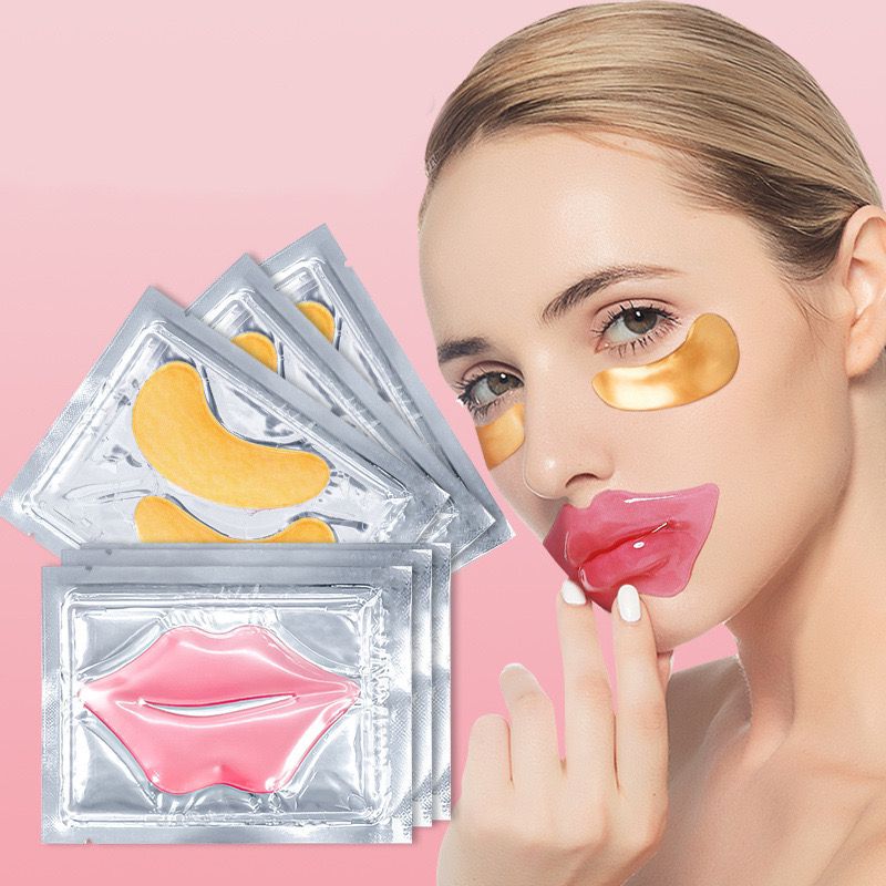 Hydrating Collagen Lip Masks Reduce Fine Lines And Dark Circles Around Lips Eye Patches