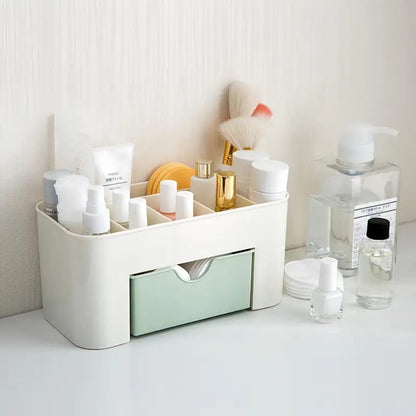 Makeup Organizer Storage Box With Drawer