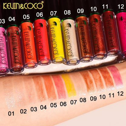 Kevin&Coco® 12-Color Evil Queen Lip Gloss Set