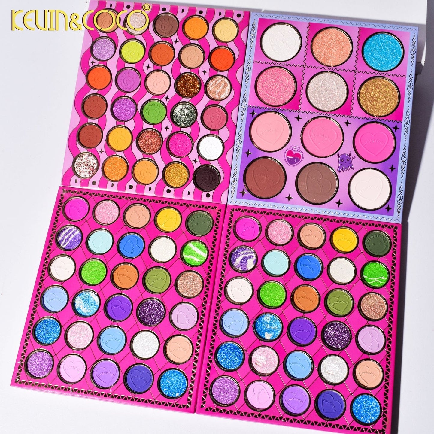 KEVIN&COCO 102-Color Tatoo Icons Eyeshadow Palette