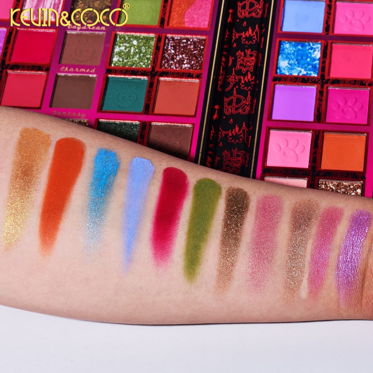 KEVIN&COCO 60-Color Lady Enigma Eyeshadow Palette