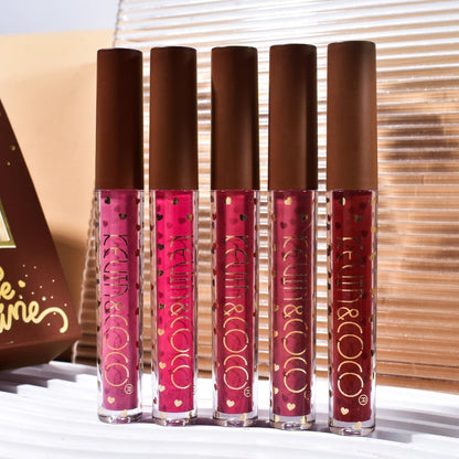 KEVIN&COCO  Be Mine 5-Color Lip Gloss Set