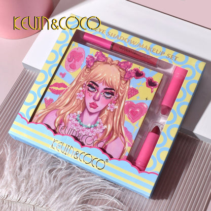 KEVIN&COCO 26-Color Barbie Makeup Kit