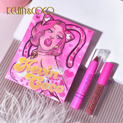 KEVIN&COCO  18-Color Pink Cat Lady Makeup Kit