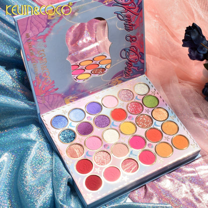 KEVIN&COCO 69-Color Mermaid Eyeshadow Palette