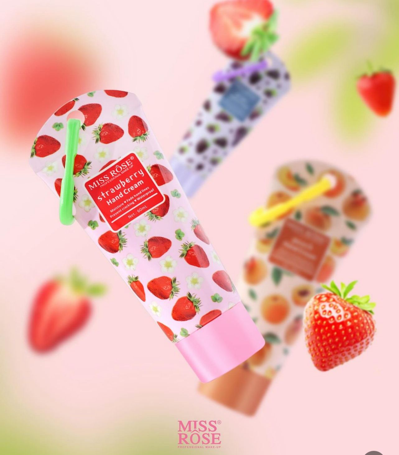 Miss Rose Fruits Hand Cream (1pcs)