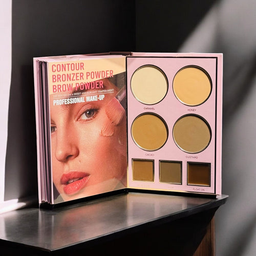 HUDAMOJI 5 Pages All In One Make-Up Book Palette - Image 4
