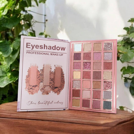 Mocallure 4 Fold Eyeshadow Highlighter Blush Book Palette - Image 1