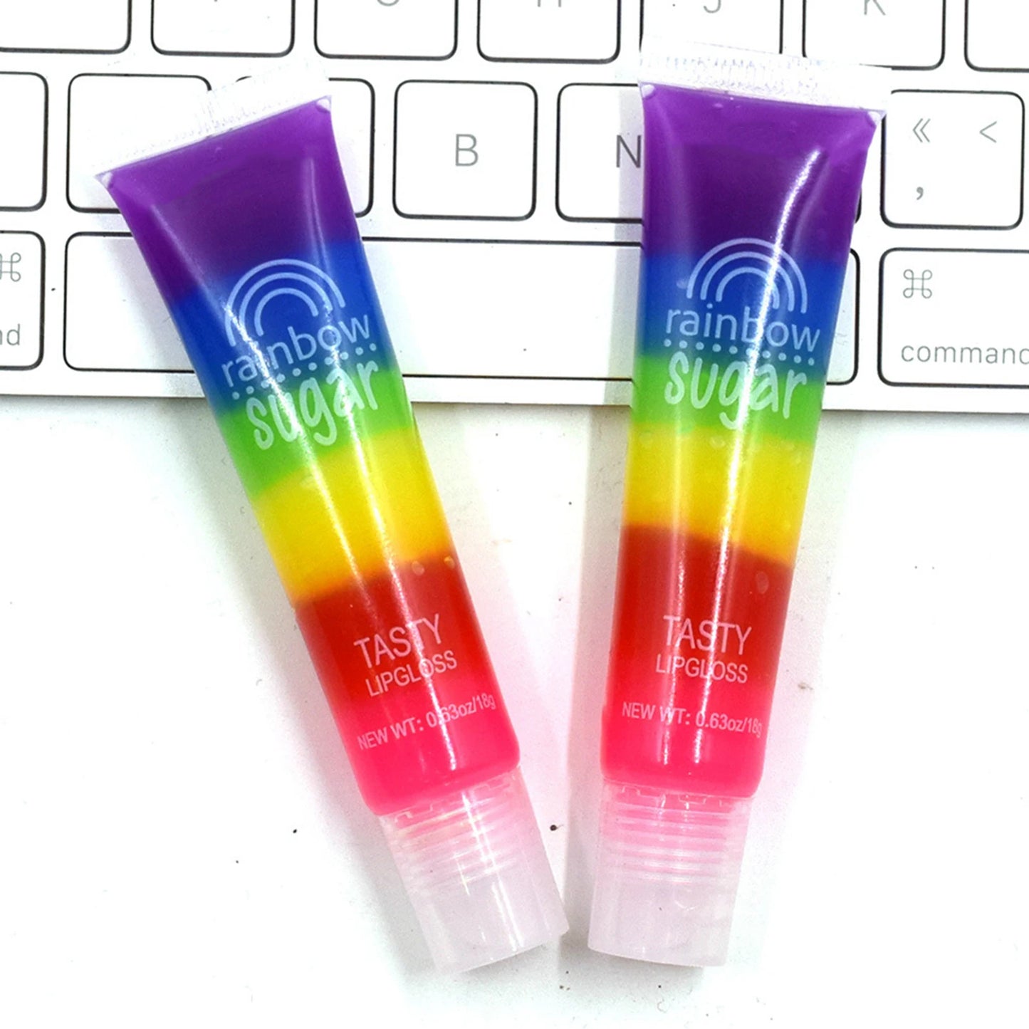 Sugar Rainbow Lip Gloss 1Pcs