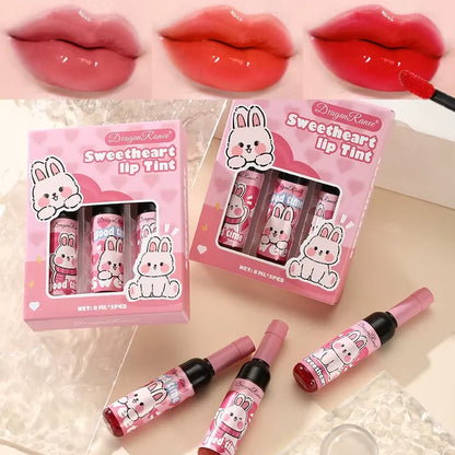 Dragon Ranee 3pcs Sweetheart Lip Tint Set