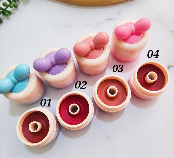 Mocallure Korean Bow knot Lip Mud Mousse