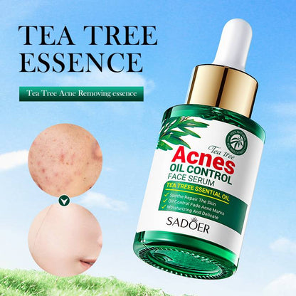 SADOER Tea Tree Oil Control Anti-Acne Serum Essence 30ml