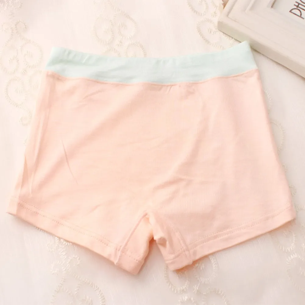 Pack 4 Fashion Kid Girl Panties Cotton Elastane Material, Children Underwear - Comfortable Panties for Girls