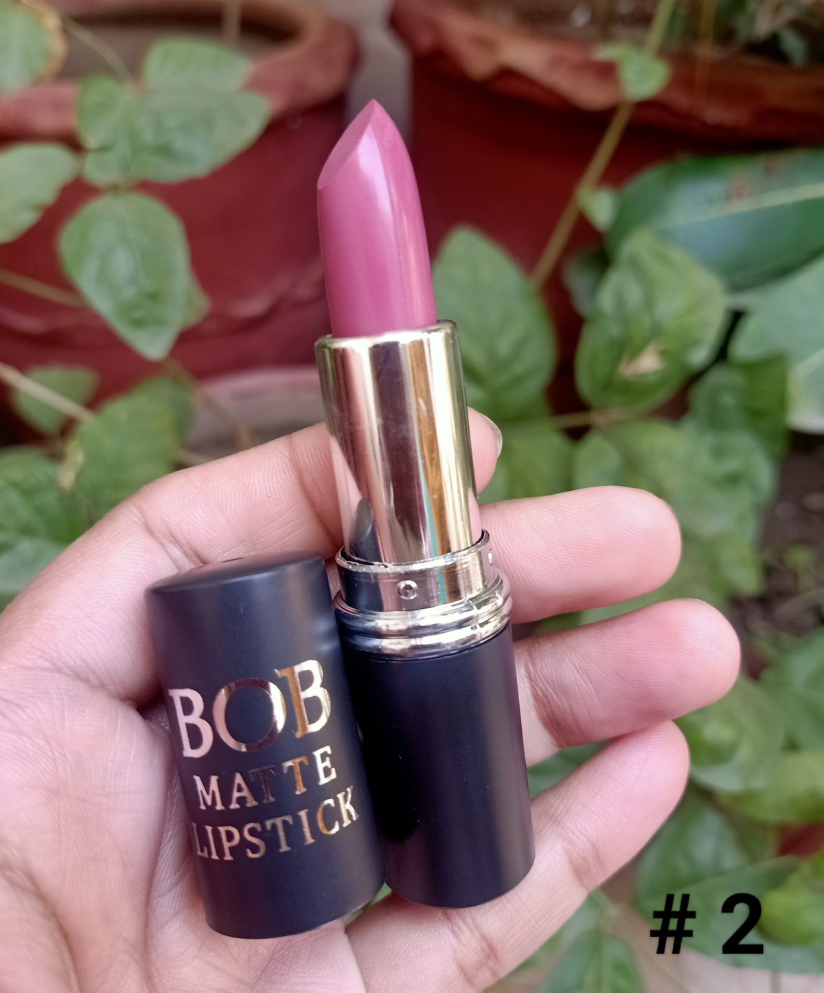 BOB 12 Beautiful Colors Matte Lipstick High Pigment