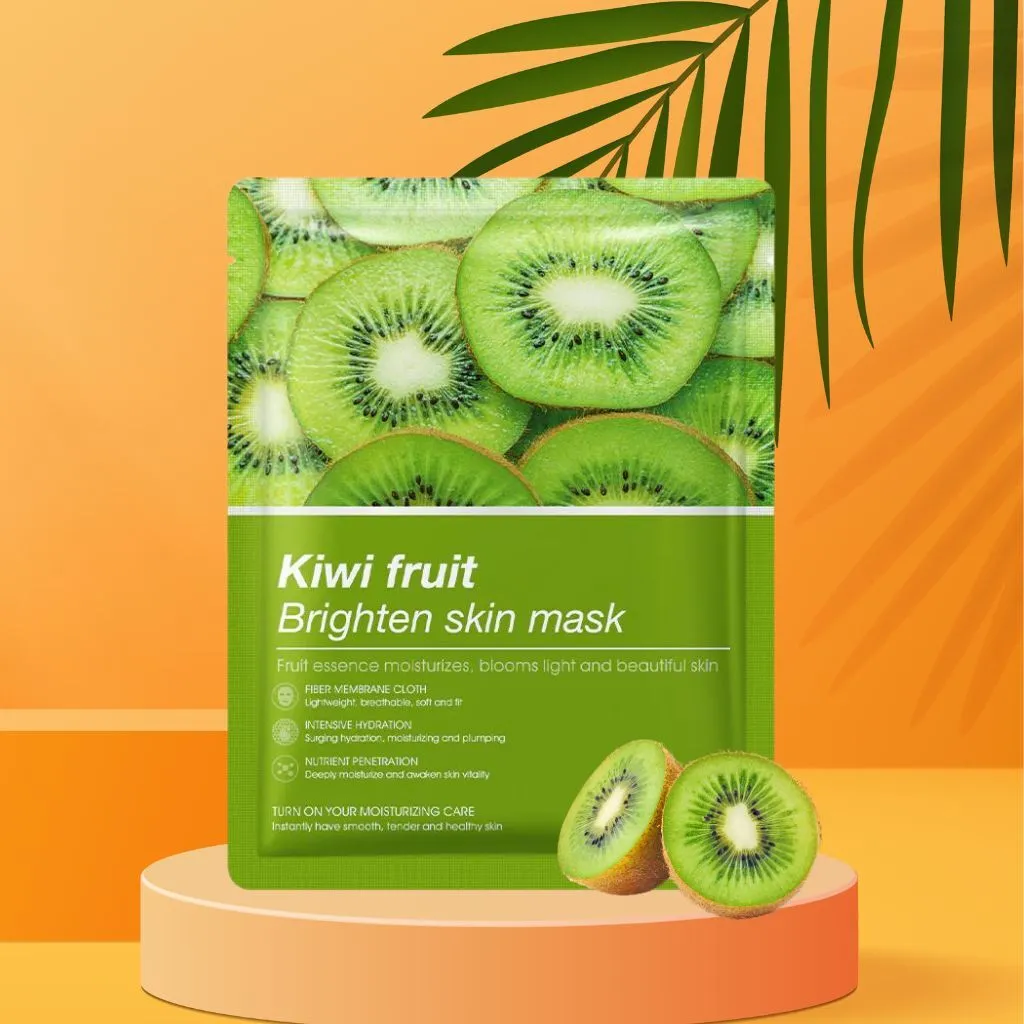 BIOAQUA Kiwi Fruit Brighten Skin Face Sheet Mask