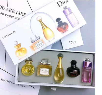 DIOR 5 PCS PERFUME SET mini Splash Fragrances