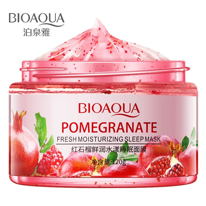 Bioaqua Pomegranate Fresh Moisturizing Mineral Sleep Mask