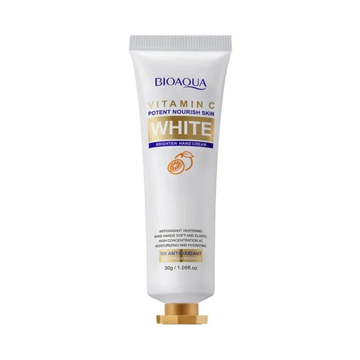 BIOAQUA Vitamin C Hand Cream Glow Brighten Hands Skin Care Fruity 30g