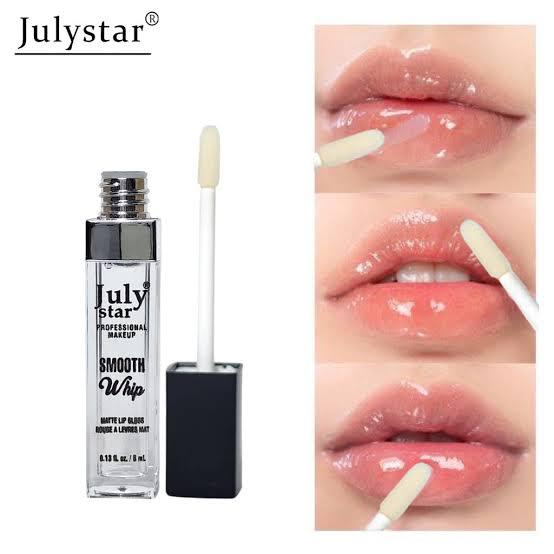 Julystar 1pcs transparent lip gloss , lip oil