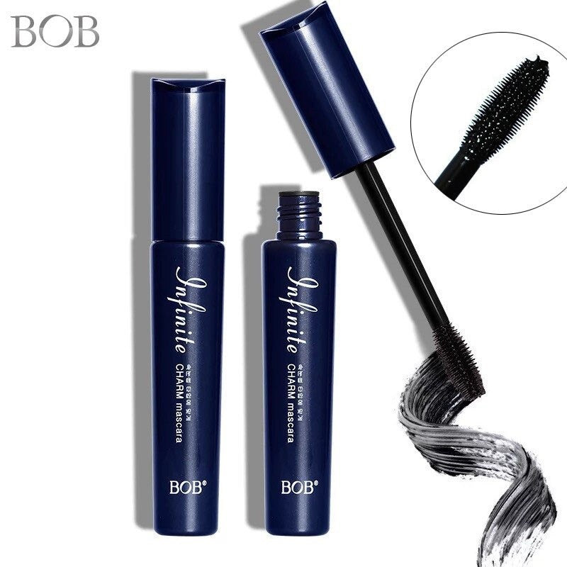 BOB 720 Waterproof Fast Dense Intensity Charm Curl Lash Black Mascara