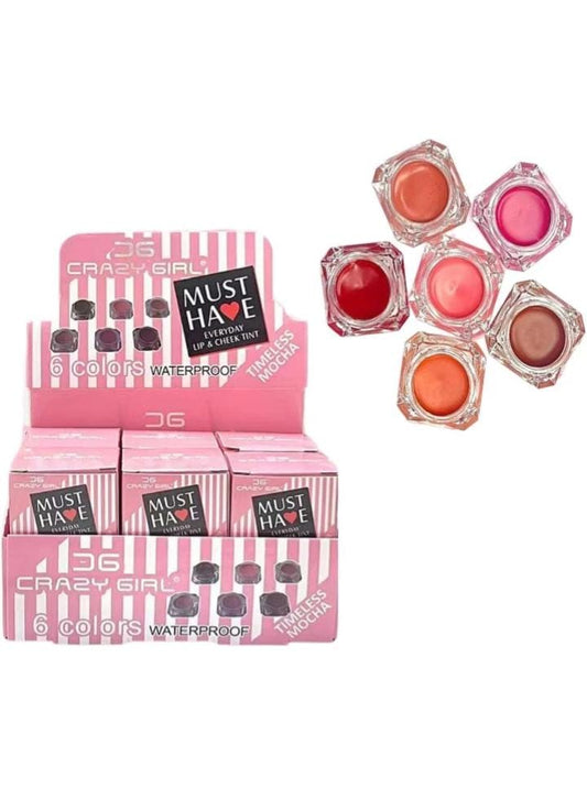 Square Iron Box Lip Mud Clay Matte Lipstick Blush Makeup Long-lasting Non-stick Cup Red Lip Tint Pigment Mousse Lipstick ﻿