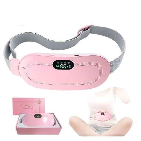 USB Electric Heating Menstrual Heat Pad Belt For Women Period Pain Relief Cramps