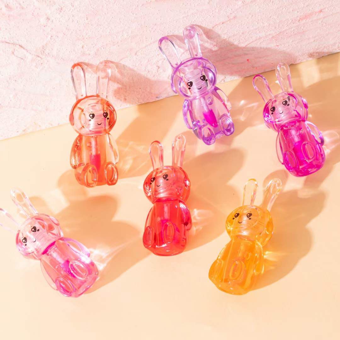 HUXIA BEAUTY Moisturizing Bunny Lip Gloss 1pcs