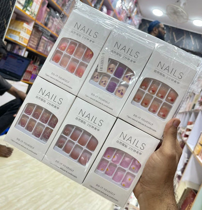 Huxia Beauty 12 Pcs Nails False Nails Artifical Nails