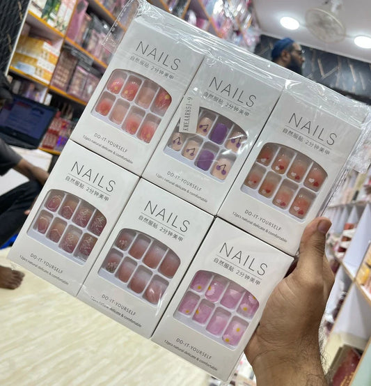 Huxia Beauty 12 Pcs Nails False Nails Artifical Nails