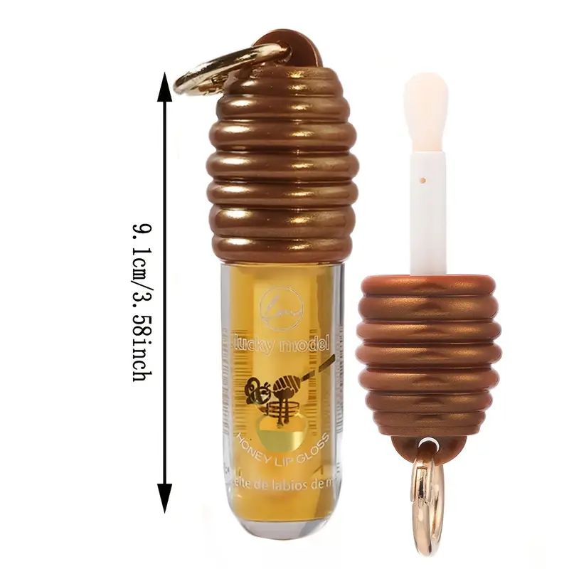 HuxiaBeauty Honey Lip Oil - Nourishing Gloss & Hydration