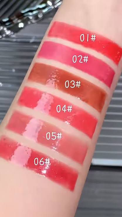OLIBOLLA Vitamin E Lip Glow Butter – Tinted Lip Balm for Soft, Smooth & Glossy Lips