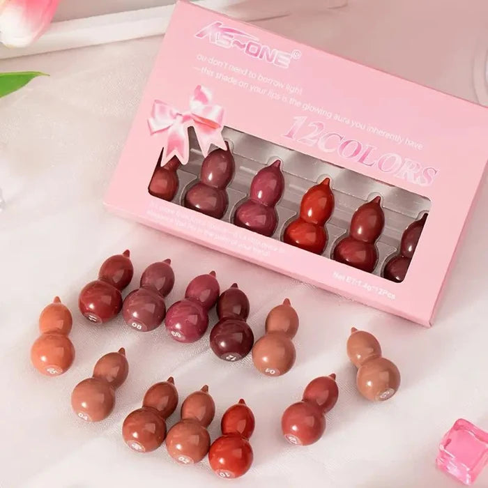 KS-One Cute Shape 12-in-1 Lipstick Set