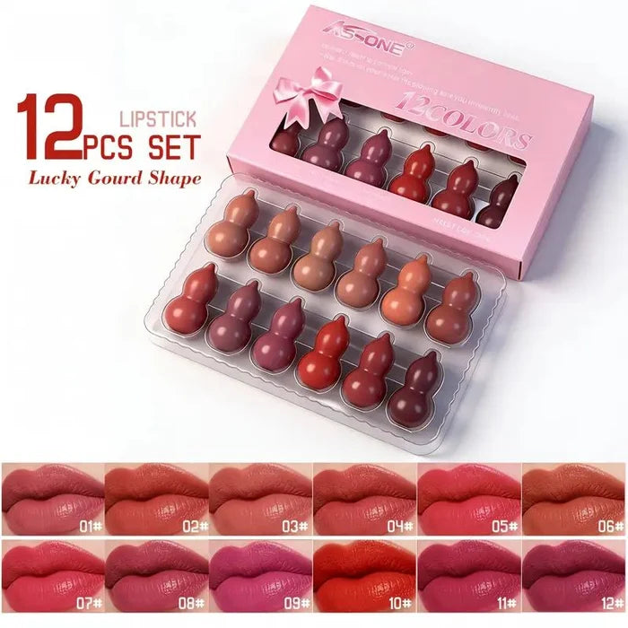 KS-One Cute Shape 12-in-1 Lipstick Set