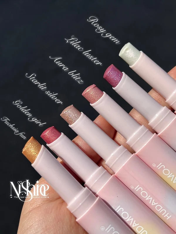 Pack of 6 Hudamoji Jelly Eyeshadow Sticks